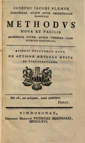 Plenck Methodus nova et facilis 1766